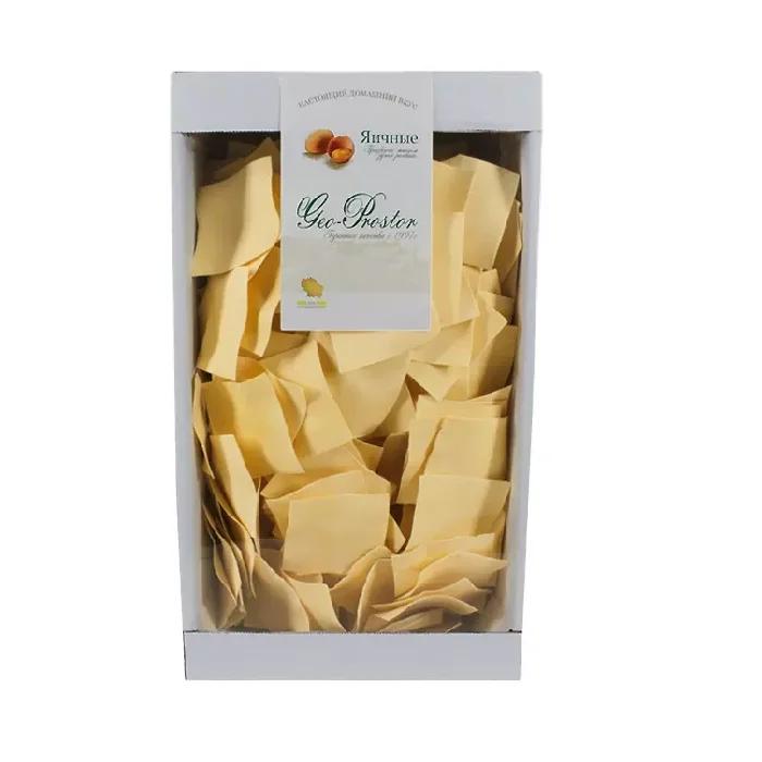 Wholesale High Quality 1 kg EAC Certification Food Grade Wheat Flour Premium Small Lasagna Egg Pasta