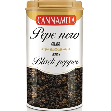 Супер высококачественный итальянский черный перец в зернах Cannamela Пряные травы и специи для ароматизации 1 банка 85 г