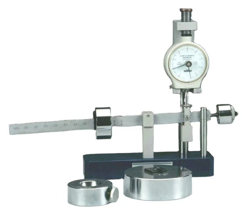 periodic calibration of shore A and shore D rubber hardness testers calibrator
