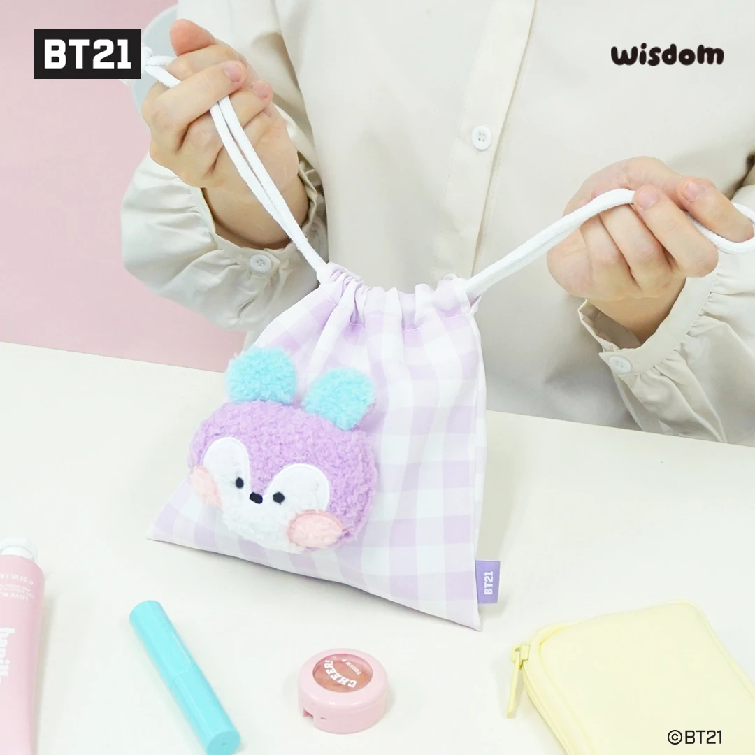 BT21 minini face pouch Delivery from Korea on the fastest way Best Price and Good Product High Quality and Hot Selling