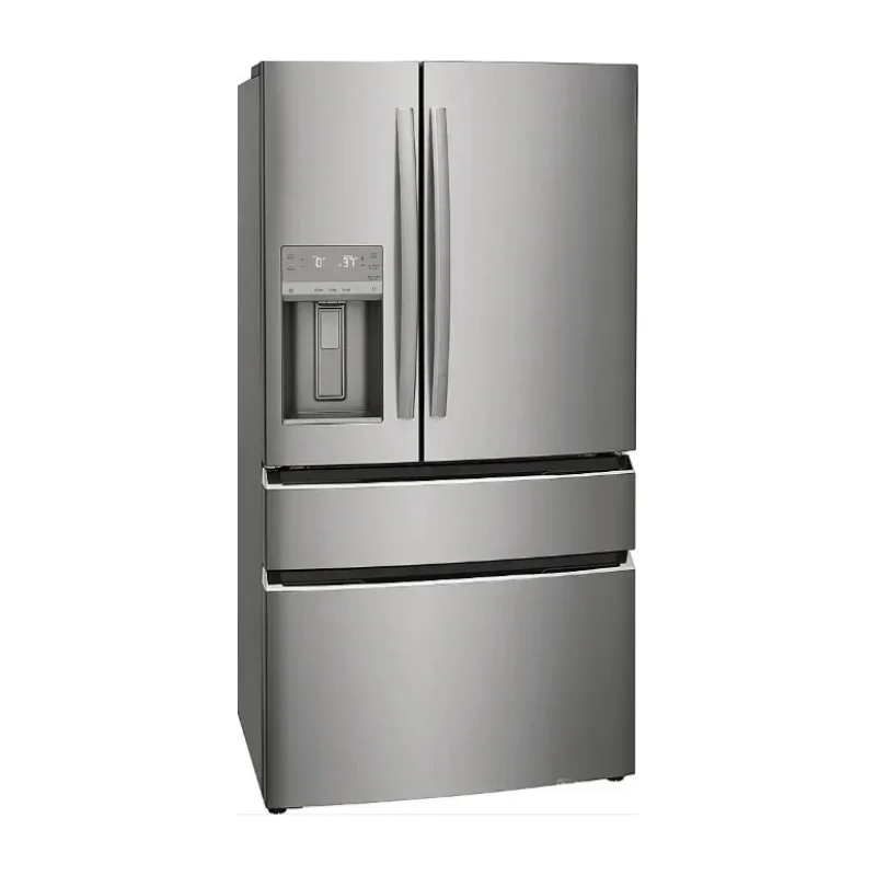 Продажа для Frigidaire - Gallery 26 3 Cu. Футов 4-дверный холодильник французской двери широкоугольный объектив из нержавеющей стали HD прямая трансляция
