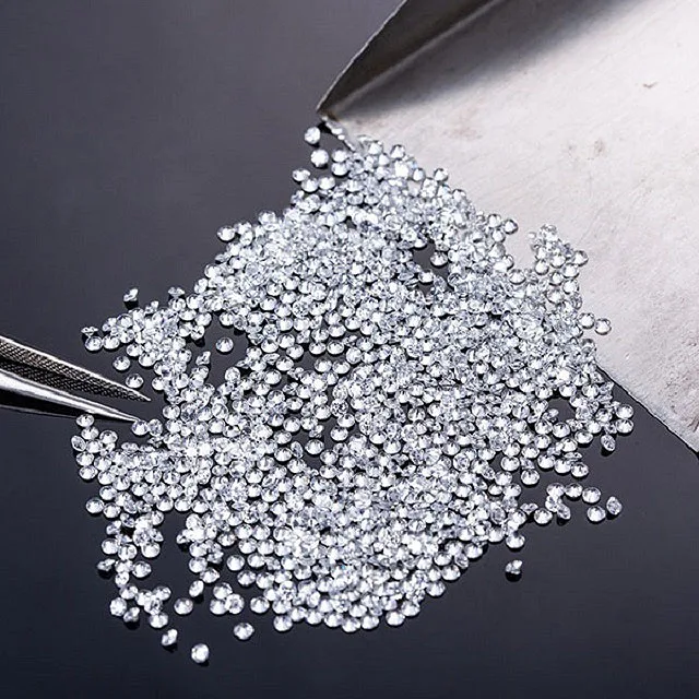 4.4mm Lab Grown Diamond Round White DEF/VVS-VS 1Carat 4 Piece Lot Loose Diamonds for Lab Grown Diamond Engagement Ring & Jewelry