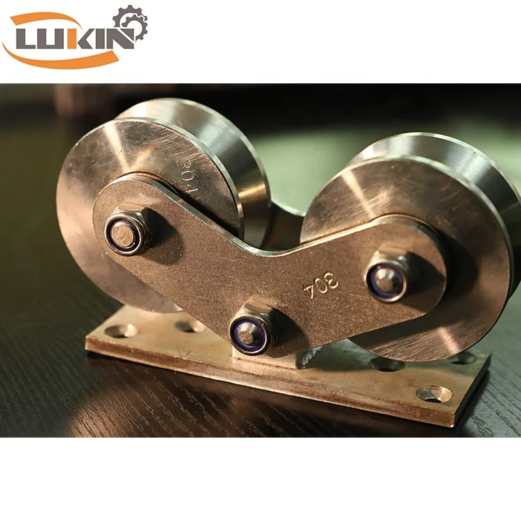 Heavy Duty Sliding Gate Wheel in 304/201with bearing for heavy duty sliding doors