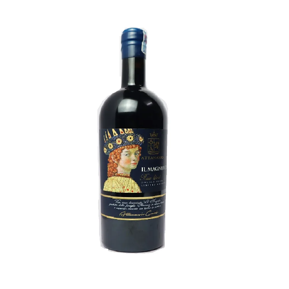 Content style dry taste 16% alcohol bottle package wine drinking Attanasio Il Magnifrico Limited Edition from Italy