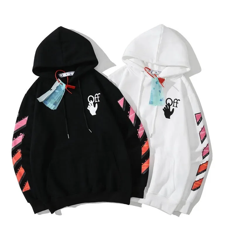 High Quality High Demanded Black Hoodie White Hoodie With Logo Puff Print Design Custom Colour Sportswear Hoodie