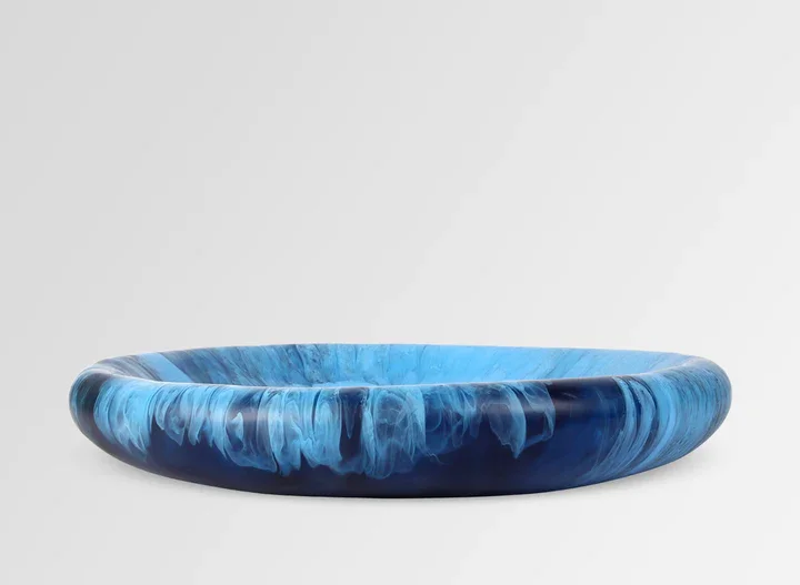 Cream Color Most popular in Europe Bowls factory wholesales 6/16/18/20/22/24/26cm diameter custom logo Resin coated dinner set