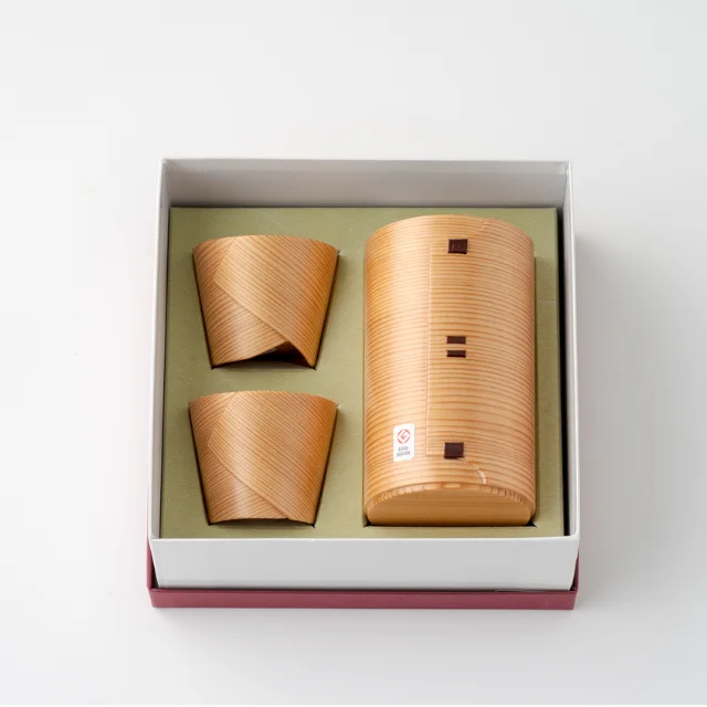 Sake Cup Wood Japanese Style dinnerware Handmade Wooden Rice Wine Glass Home Bar Drinkware