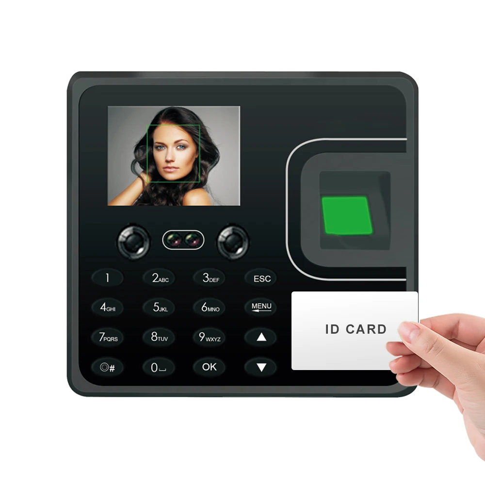 Cloud RFID Card reader fingerprint face time attendance machine with free sdk