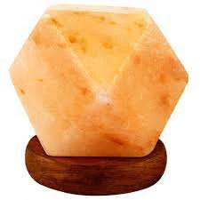 wholesale custom OEM Himalayan Diamond Shape Pink Salt Lamps Wholesale Dimmer Switch 100% Natural Crystal Rock Stone Salt Lamps
