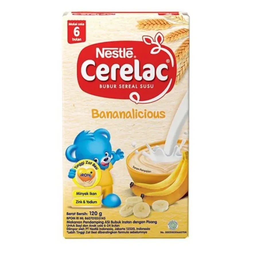 Высококачественные хлопья Nestle CERELAC с молоком 5 Зерен и овощей 300 г по