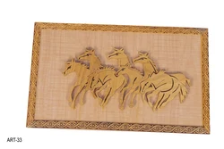 Running Horse Wall Decor  Dhokra art , Hand Made