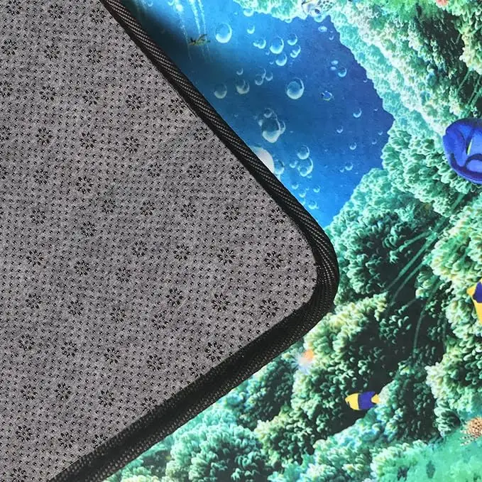 Manufacturers Custom Pattern 260 Gram Plum Anti-slip Mat Felt Cloth Dot Non-woven Non-slip Particle Cloth Drop Plastic Cloth