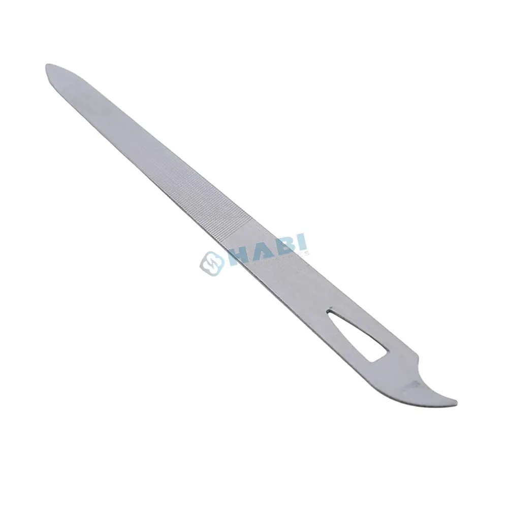 Professional Stainless Steel Nail File for Manicure and Personal Care Beauty Instrument for Embroidery Application