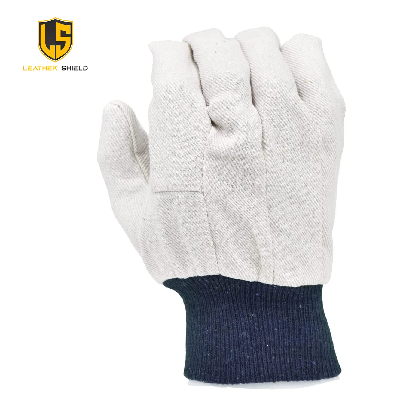 Factory Labor Construction Industrial Cotton Glove With Smooth Latex Coating Work Safety Gloves