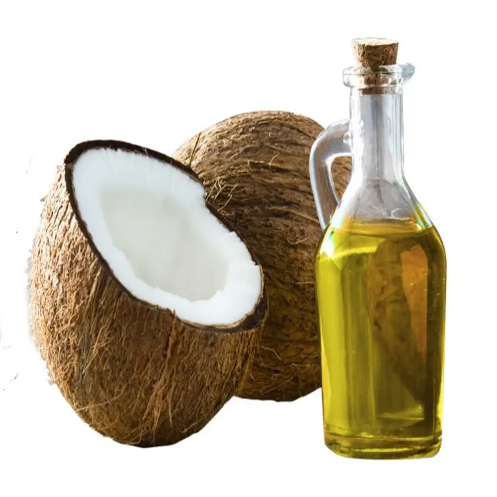 High Grade GMP Certified Coconut Cold Press Carrier Oil for Whitening Skin / Organic coconut oil in 20L gallons
