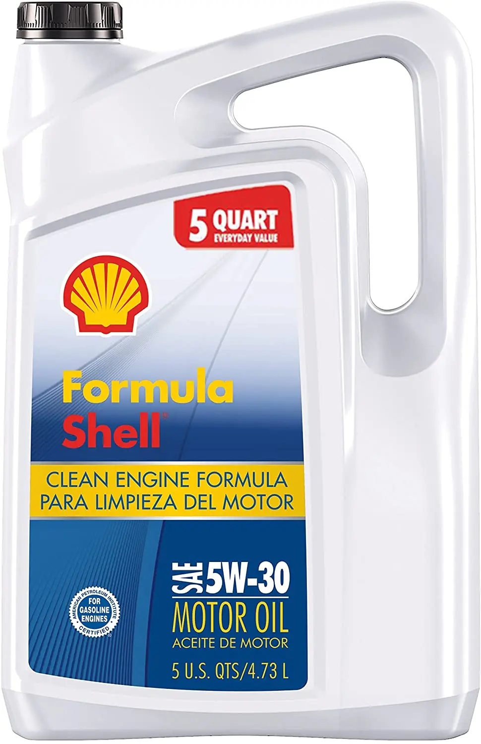 Shell FormulaShell SAE 5W-30 Motor Oil 5 Quarts 3 Pack