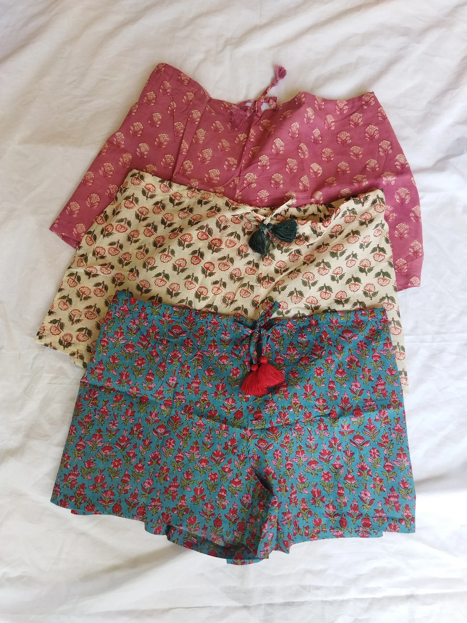 Шорты женские хлопковые с цветочным принтом короткие шорты для сна лета и осени