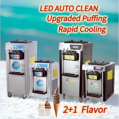 icecreme soft maquina de do house gelados ice creme profissional machine a glace italienne italien ice cream maker syrup machine