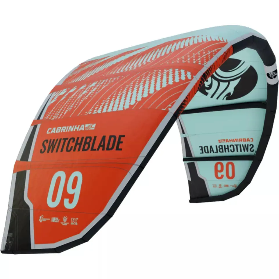 Neww Cabrinha SWITCHBLADE Surfing Kites 10m 12m 14m Light Blue And Red Kite For Kiteboarding & Kitesurfing Kites