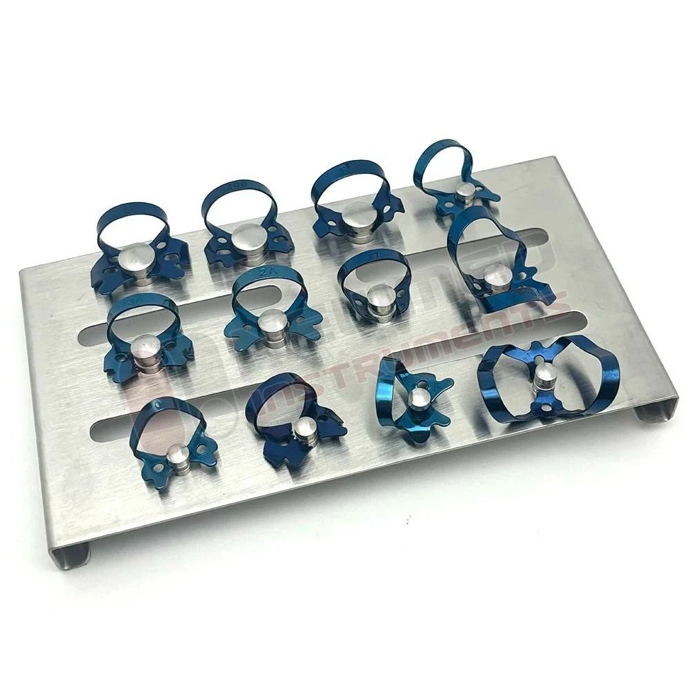 Высококачественный зубоврачебный резиновый зажим UL AMIN для фабрики оптовая продажа прецизионные молярные зажимы с материалом без ржавчины одобрен OEM