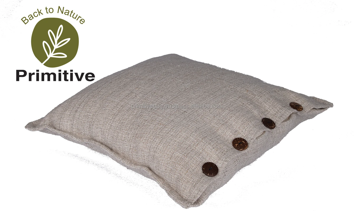 Organic Cotton Cushion Cover Soft and Eco-Friendly Non-Toxic and Non-Allergic for Hotels Home Restaurants Office Use