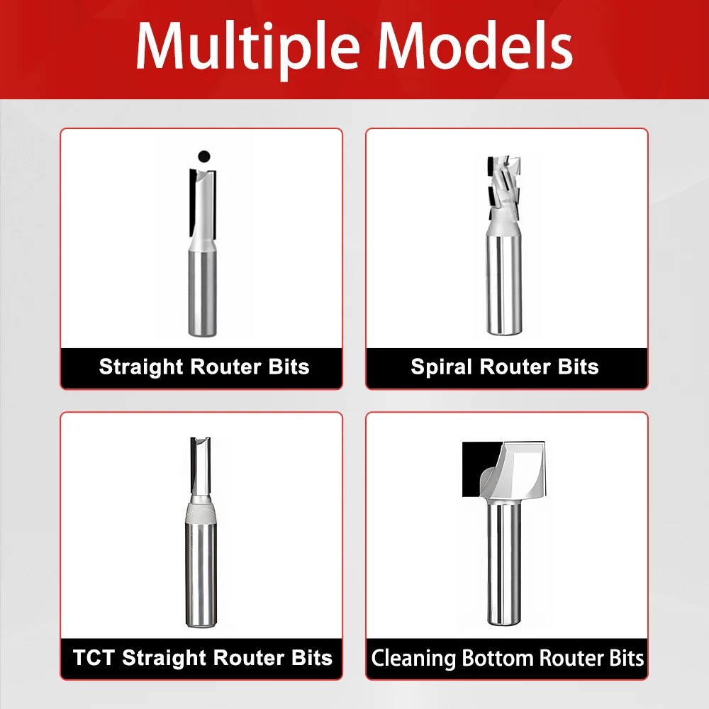 Woodworking tools pcd router bit PCD V Router Bit tct straight router bit cnc tool for wood cutting