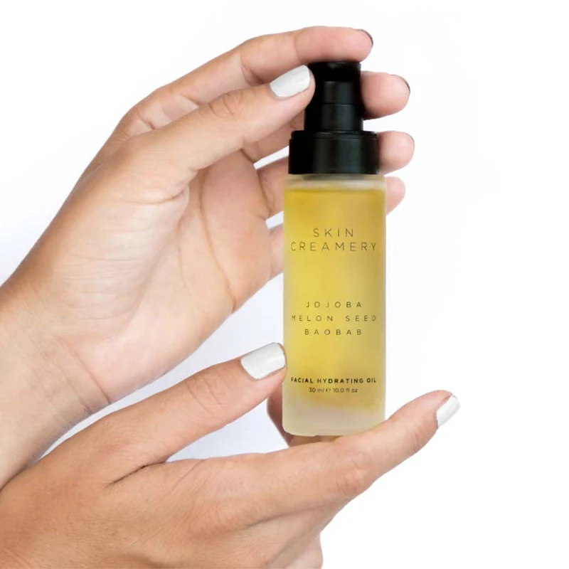 Best Seller Vitamin Infused Facial Serum Hydrating Oil for Dry Skin Elasticity Restoring Pore Tightening Treatment for Face Eye