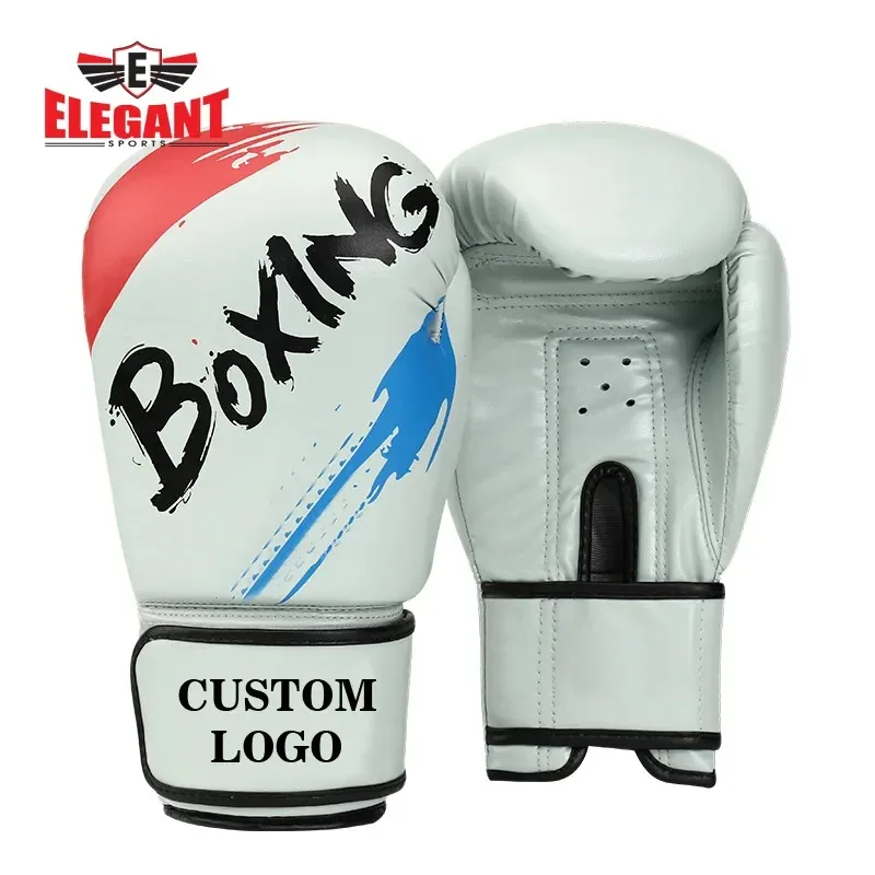 Best Quality Customized Boxing Gloves With Three Layer Hand Mold And PU Leather Boxing Gloves By Elegant Sports