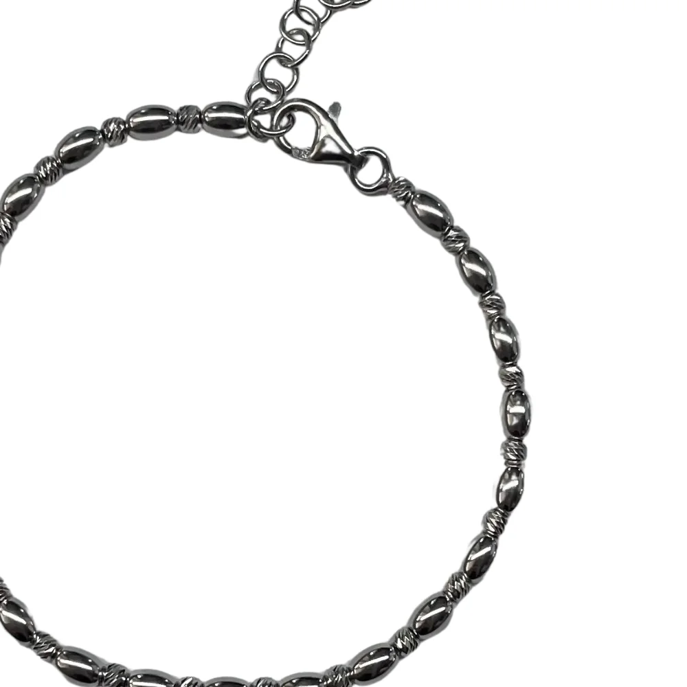 Hot Selling Trendy Silver 925 Beaded Bracelets Fashion Italian Charm Bracelet for Women Girls Wholesale Export