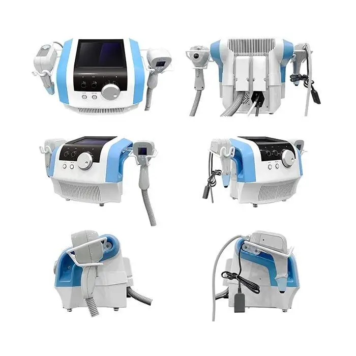 Portable rf 2 handles skin tightening Ultra 360 Face Lifting Body Slimming Monopolar RF Machine