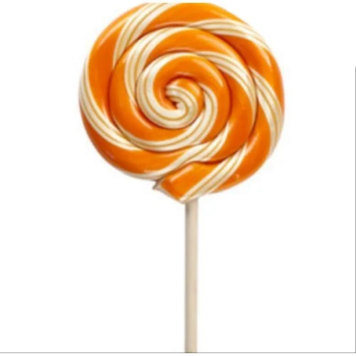 Factory price Tasty Lollipop candy with peach flavor marshmallows from natural fresh fruits made in India manufacture
