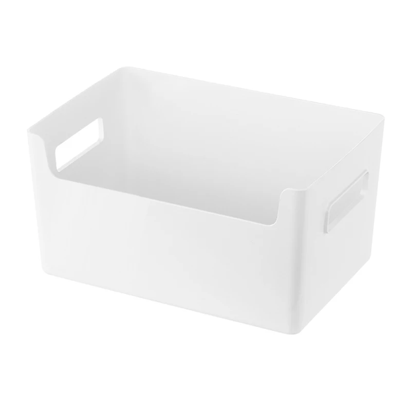 Small Storage Case Tool Box with Handle - White