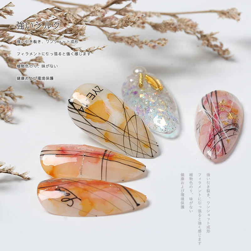 HOT selling Wholesale Nail Supplies Salon UV Gel Polishing Nail Art Painting Brushed Gel Spider Gel