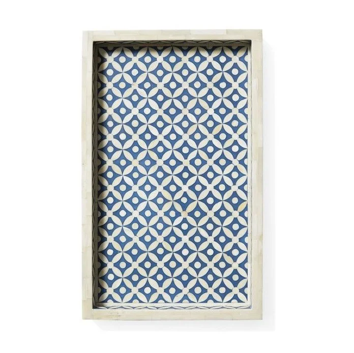 Trendy design Bone Inlay Luxury Serving Tray Food Serving Tray for Worldwide Exporter and Supplier At Cheap Price