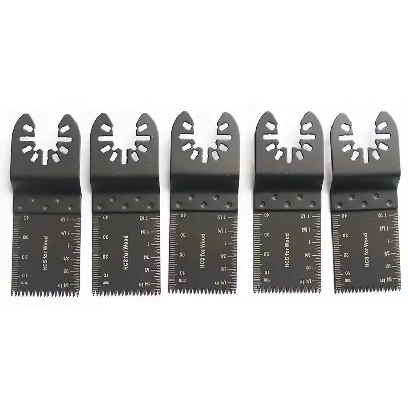Bi-Metal Multitool Oscillating Saw Blades Set Plastic Soft Metal Wood Cutting Blades Starlock Multi Tool Saw Blade