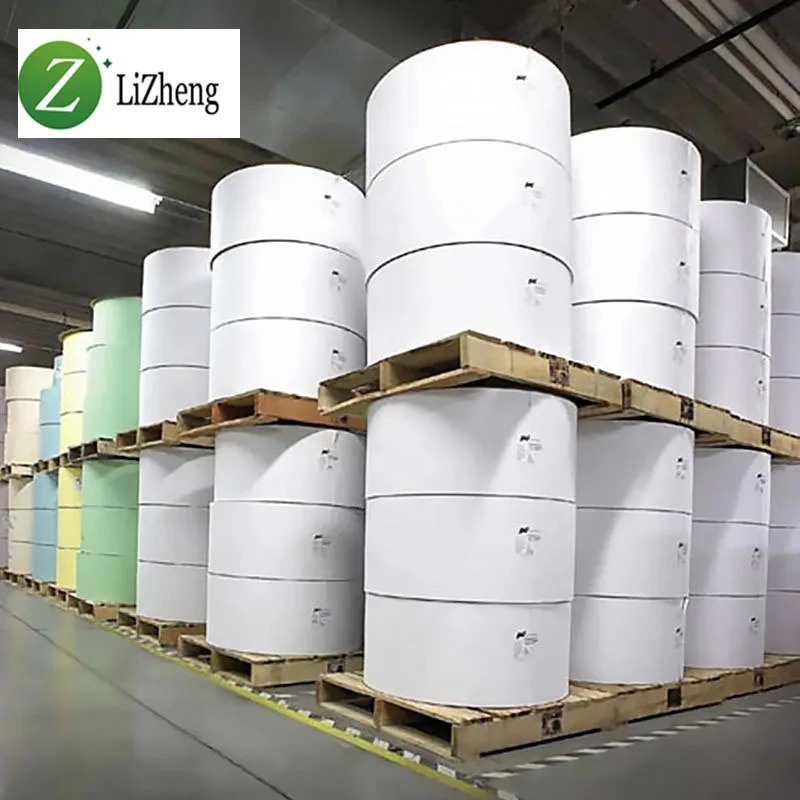 Lizheng thermal jumbo paper rolls Inkjet 170gsm 225gsm Pp Synthetic Paper Inkjet Printing Waterproof pp synthetic paper roll