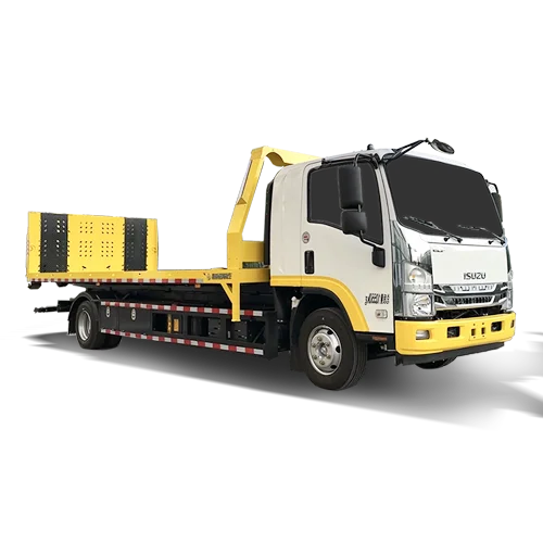 Factory price Isuzu 4x2 Flatbed Wrecker Towing Truck Body Road Recovery Tow Truck