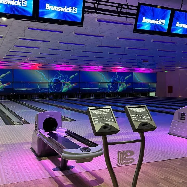 Отличное качество набор для боулинга Brunswick GSX Восстановленный деревянный боулинг-автомат с шариком следующей дорожки
