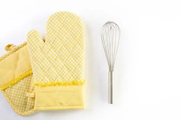 Cotton Oven Mitt Heat Resistant Gloves For Kitchen Customizable Print Logo Cotton Oven Mitt Reusable Soft Cotton Oven Mitt Set