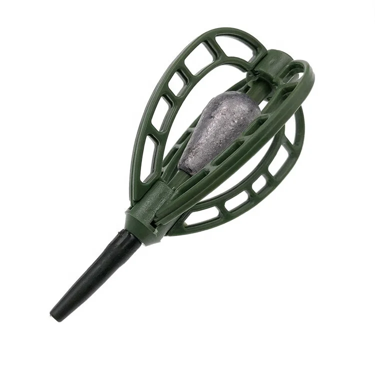 Wholesale Quality Carp Fishing Terminal Tackle Counterweight Fishing Bait Cage 20g Fish Bait Feeder