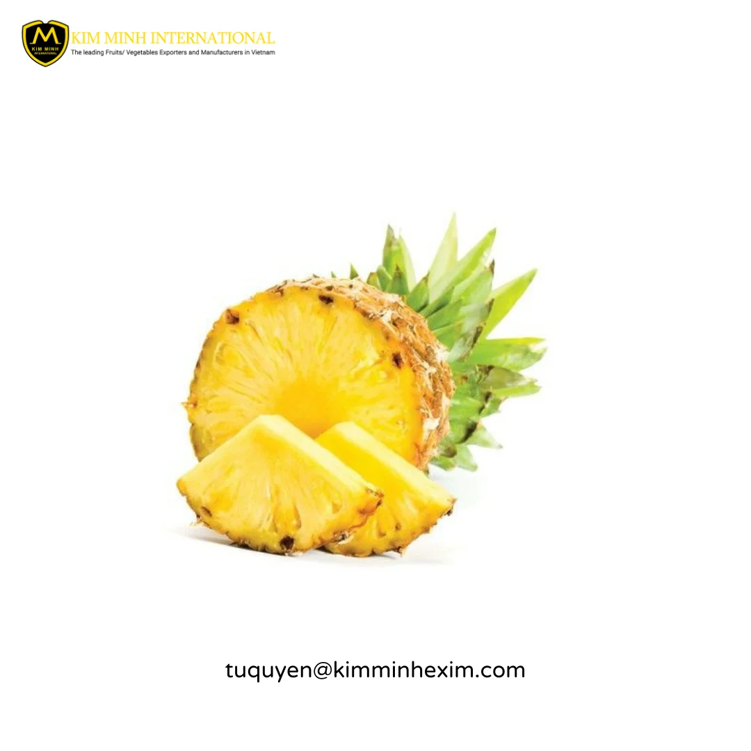 High-Quality IQF Frozen Pineapple Ananas from Vietnam Wholesale Bulk Export Tropical Fruit