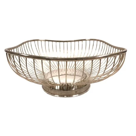 Metal Wire Bread Storage Basket for Tabletop Decoration Stylish Design for Kitchen Countertop Home Usage