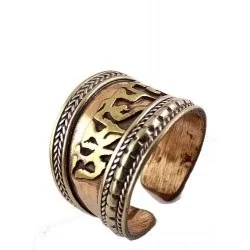 Tibetan Mantra Finger Rings