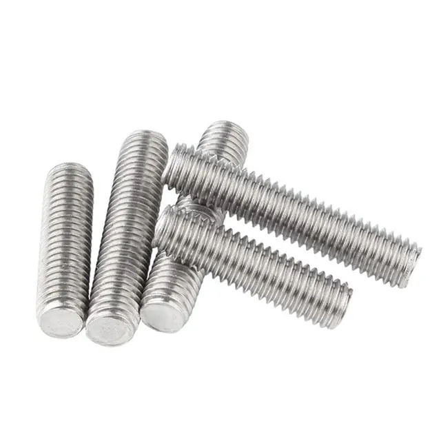 DIN975 A2 Stainless Steel SS304 Thread Rod 8mm 9mm with Zinc Finish Metric Measurement System