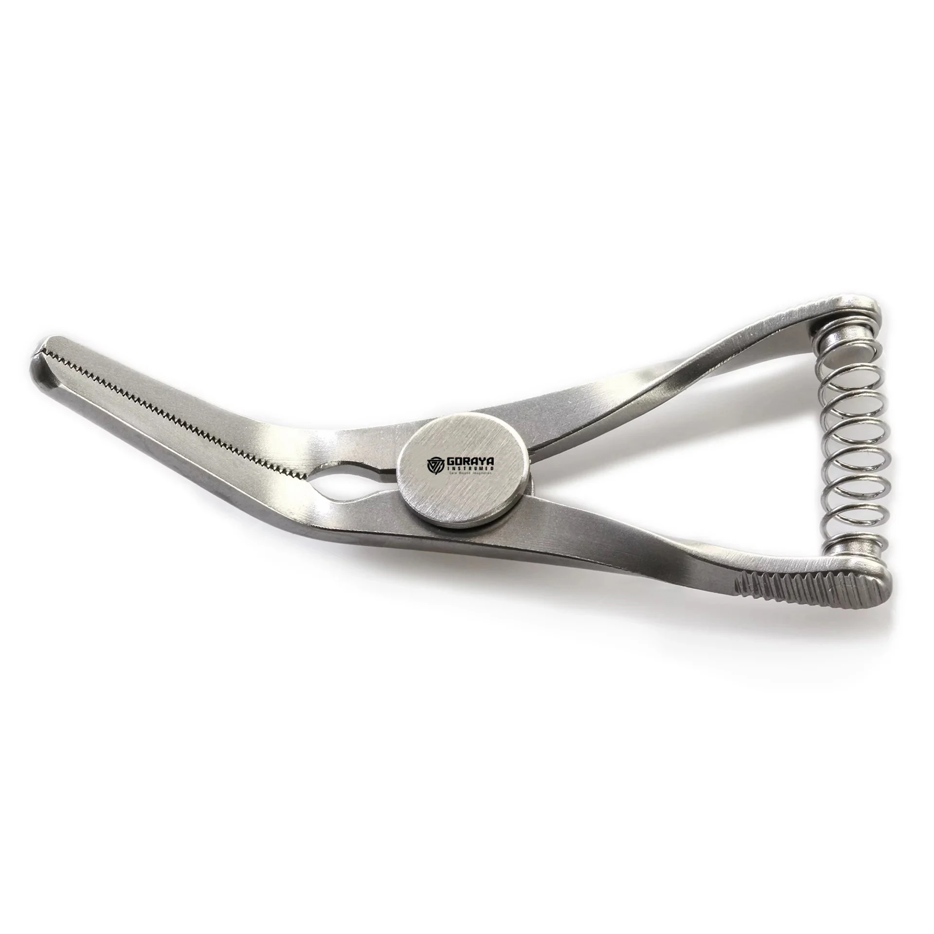 HOT SALE GORAYA GERMAN Weldon (Mini Glover) - 14mm Angled Serrated jaws, Stainless Steel, 1.25' (3.5cm) CE ISO