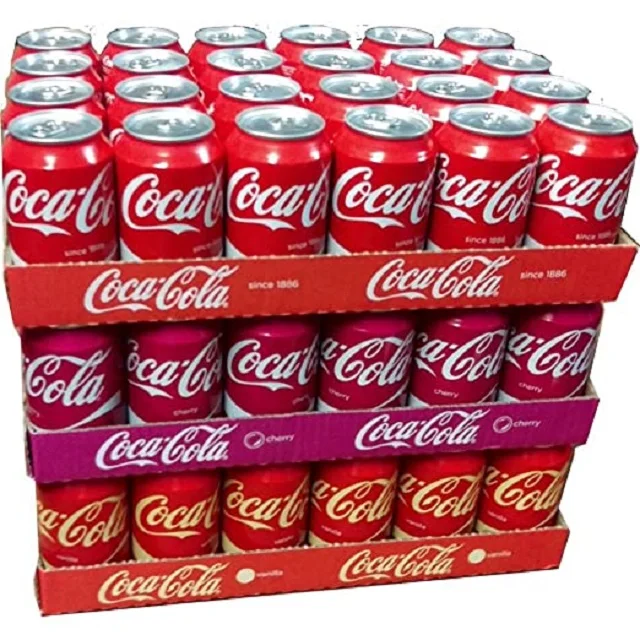 Coca-Cola Light 330ml Pack of 6 Vitamin-Fruity flavored Carbonated Soft Drink Available in Bulk Box Cup Packaging