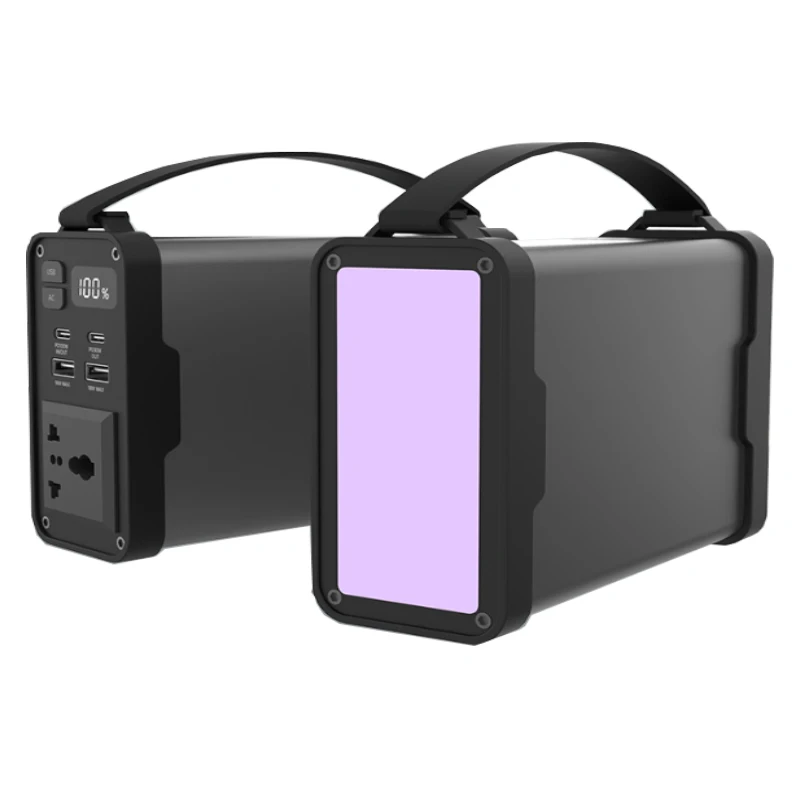 Solar Power 120W power banks solar generators energy system portable power station charging by car accessories