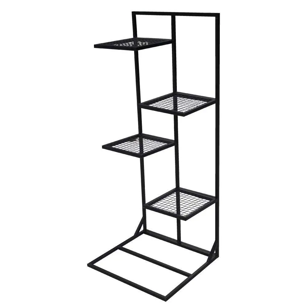 Contemporary Multi-Tier Indoor Outdoor Plant Stand Rack Flower Pot Display Shelf For Home Hotel Balcony Indoor and Outdoor