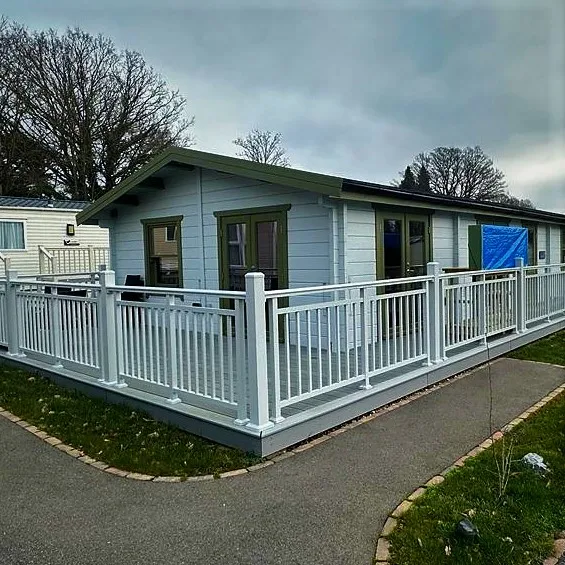 Энергоэффективный комплект бревенчатых домов, сборная деревянная кабина