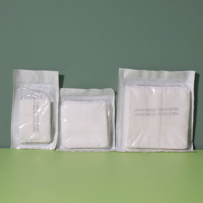 5*5cm cheap absorbent gauze swab medical medical gauze